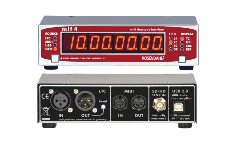 MIDI-Timecode Rosendahl